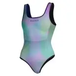 Combinaison shorty femme MYSTIC Lunar Neoprene Swimsuit 2/2mm Purple / Green