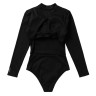 Combi lycra femme MYSTIC Sofi Open Back One Piece Black