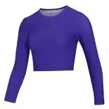 Lycra femme MYSTIC Sunn L/S Crop Rashvest Purple