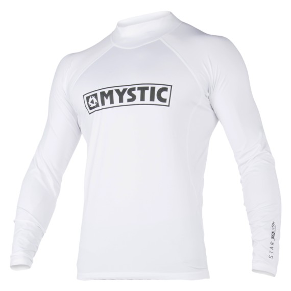 Lycra junior MYSTIC Star L/S Rashvest White