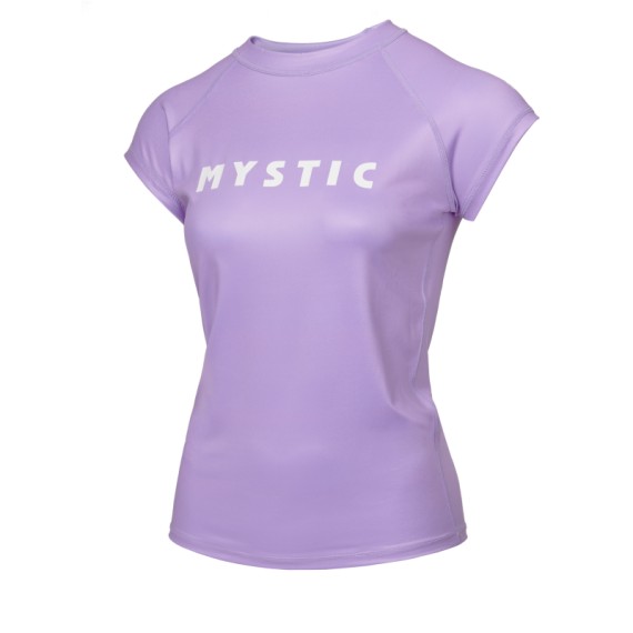 Lycra femme MYSTIC Star S/S Rashvest Pastel Lilac