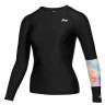 Lycra femme MYSTIC Jayde LS Rash Vest Rainbow