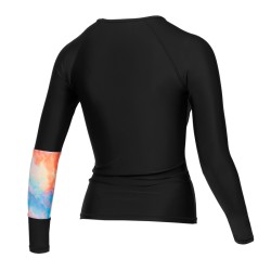 Lycra femme MYSTIC Jayde LS Rash Vest Rainbow