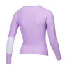 Lycra femme MYSTIC Jayde LS Rash Vest Pastel Lilac