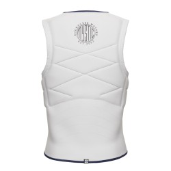 Gilet impact MYSTIC Outlaw Fzip Off White