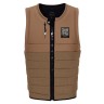 Gilet impact MYSTIC The Dom Fzip Wake Slate Brown