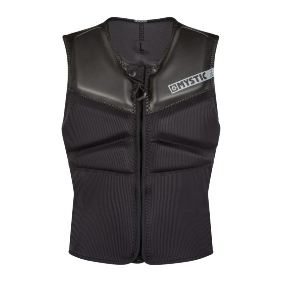 Gilet impact kitesurf/windsurf MYSTIC Block Front Zip Black