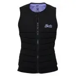 Gilet impact femme MYSTIC Juice Front Zip Black / Purple