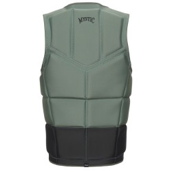 Gilet impact MYSTIC Peacock Front Zip Dark Olive