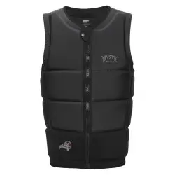 Gilet impact MYSTIC Peacock Front Zip Black