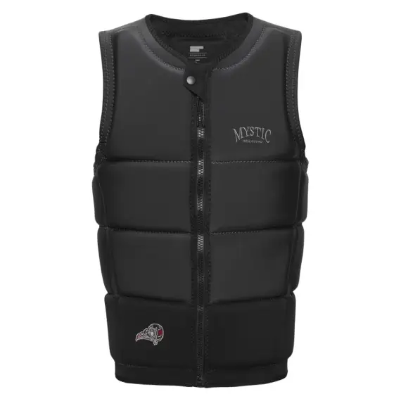 Gilet impact MYSTIC Peacock Front Zip Black