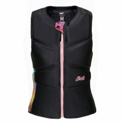 Gilet impact kitesurf/windsurf femme MYSTIC Ruby Front Zip Dark Grey