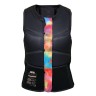 Gilet impact kitesurf/windsurf femme MYSTIC Ruby Front Zip Dark Grey