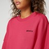 Sweat femme MYSTIC Dropped Shoulder Crew Bubblegum