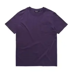 Tee shirt MYSTIC The Pocket Tee Deep Purple