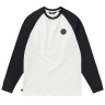 Tee shirt MYSTIC Scope L/S Tee Black / White