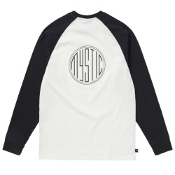 Tee shirt MYSTIC Scope L/S Tee Black / White