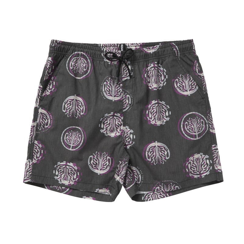 Boardshort MYSTIC Artwork Swim Deep Purple