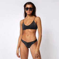 Bikini top MYSTIC Bruna Black / Glitter