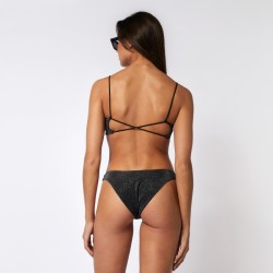 Bikini top MYSTIC Bruna Black / Glitter