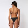 Bikini top MYSTIC Bruna Black / Glitter