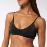 Bikini top MYSTIC Bruna Black / Glitter