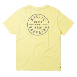 Tee shirt MYSTIC Boarding Tee Pastel Yellow