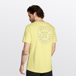 Tee shirt MYSTIC Boarding Tee Pastel Yellow