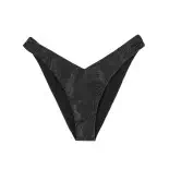 Bikini bottom MYSTIC Bruna Black / Glitter