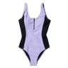 Maillot de bain MYSTIC The Wild Zipped Pastel Lilac