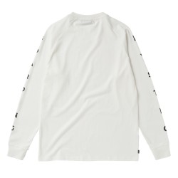 Tee shirt MYSTIC Bolt L/S Tee Off White