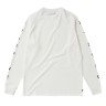 Tee shirt MYSTIC Bolt L/S Tee Off White