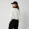 Tee shirt MYSTIC Bolt L/S Tee Off White