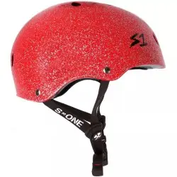 Casque S-ONE Lifer Red glitter