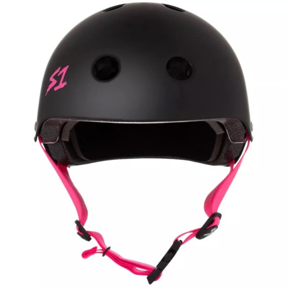 Casque S-ONE Lifer Matte black pink straps