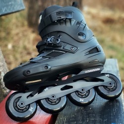 Rollers en ligne TRIGGER Cloud 80 Freeskate Noir