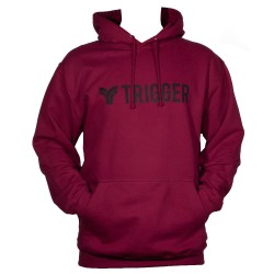 Sweatshirt TRIGGER College capuche Bordeaux