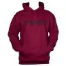 Sweatshirt TRIGGER College capuche Bordeaux