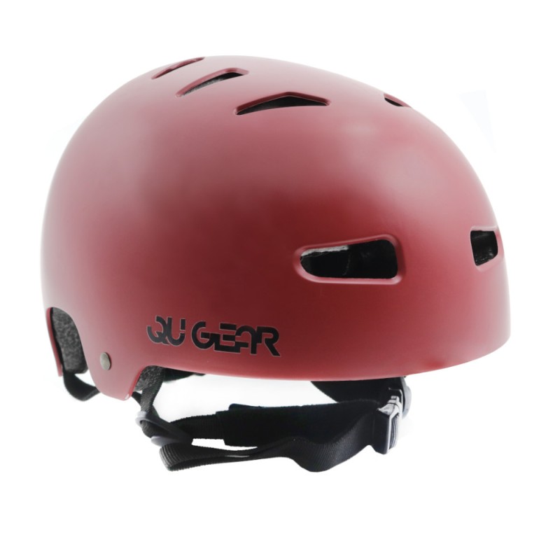 Casque QUGEAR Urban Bordeaux