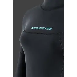 Combinaison intégrale femme NEILPRYDE Spark 5/4 Back Zip Black