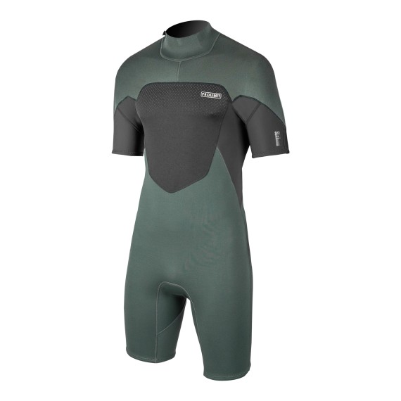 Combinaison shorty PROLIMIT Fusion Backzip 2/2 Q-lining FL Teal