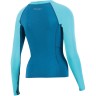 Lycra femme PROLIMIT PureGirl Rashguard Longarm Blue/Turqoise